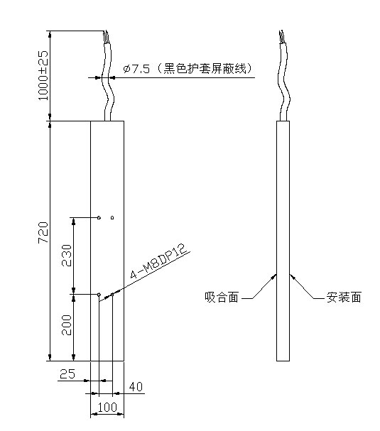 国模一级视频在线观看 方形机械手电永吸盘电磁铁尺寸图